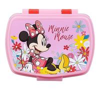 Portamerenda in plastica riutilizzabile Minnie Disney, portapranzo, contenitore per il pranzo scuola tempo libero