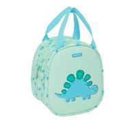 Portamerenda Termico Safta Dino Verde 19 x 22 x 14 cm