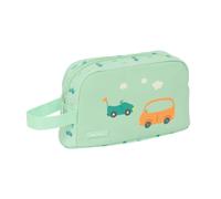 Portamerenda Termico Safta Macchine Verde 21.5 x 12 x 6.5 cm