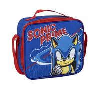 Portamerienda Termico Sonic - Colore blu - 21,5 x 8,5 x 19 cm - Realizzato in poliestere - Zaino piccolo con chiusura a cerniera e manico regolabile - Prodotto originale progettato in Spagna, blu,