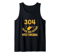 Portami a casa West Virginia Mappa dello Stato WV 304 Roots Pride Canotta