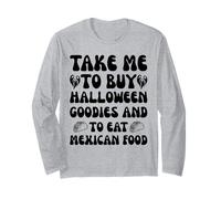 Portami a Comprare Gadget di Halloween e Mangiare Cibo Messicano Maglia a Manica