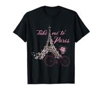 Portami a Parigi Torre Eiffel Francese Amore Donna Uomo Francia Maglietta