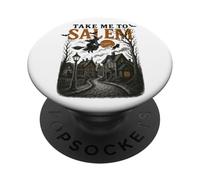 Portami a Salem Haunted Witch Night PopSockets PopGrip Adesivo