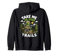 Portami ai Tuoi sentieri Escursionismo Alien Camping Backpacking UFO Felpa con Cappuccio