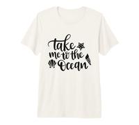 Portami al Mare Conchiglie Beach Lover Maglietta Premium