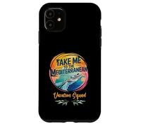 Portami al Mediterraneo Beach Lover Vacation Vibes Custodia per iPhone 11