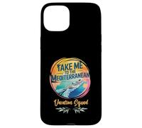 Portami al Mediterraneo Beach Lover Vacation Vibes Custodia per iPhone 15 Plus