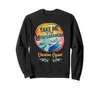 Portami al Mediterraneo Beach Lover Vacation Vibes Felpa