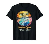 Portami al Mediterraneo Beach Lover Vacation Vibes Maglietta