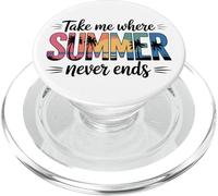 Portami dove l'estate non finisce mai le vacanze estive PopSockets PopGrip per MagSafe