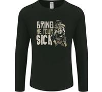 Portami Il Tuo Malato Dottore Della Peste Uomo Maglietta A Maniche Lunghe