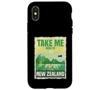 Portami indietro alla scena della felce di montagna della Nuova Zelanda Custodia per iPhone X/XS