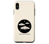 Portami via da qui (Alien UFO Graphic) Custodia per iPhone XS Max
