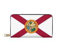 Portamonete a mano con bandiera della Florida, alla moda e versatile, può contenere telefoni cellulari, monete, chiavi