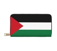 Portamonete a mano con bandiera dello Stato della Palestina, alla moda e versatile, può contenere telefoni cellulari, monete, chiavi