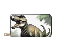 Portamonete a mano con dinosauri, alla moda e versatile, può contenere telefoni cellulari, monete, chiavi
