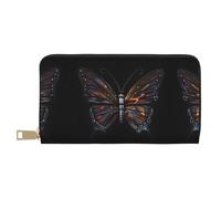Portamonete a mano con farfalla misteriosa, alla moda e versatile, può contenere telefoni cellulari, monete, chiavi