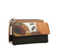 Anekke Portamonete con lembo anima, stile classico e pratico, doppio scomparto e chiusura sicura, dimensioni: 14 x 8 x 3 cm, portamonete donna, Vari