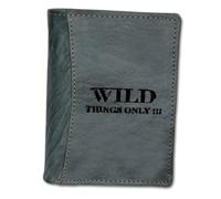 Portamonete Blu Grigio Wild Things Only Pelle OPJ100B