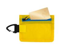 Portamonete | Borsa Sottile Portatile | Tasca Portatile per Carte E Monete | Per Passeggiate, Navette, Escursioni Personali, Campeggio Quotidiano, La Routine Di Vita, Il Festival, giallo, Se référer à