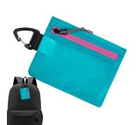 Portamonete | Borsa Sottile Portatile | Tasca Portatile per Carte E Monete | Per Passeggiate, Navette, Escursioni Personali, Campeggio Quotidiano, La Routine Di Vita, Il Festival, Blu, Se référer à la