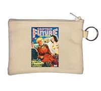 Portamonete Captain Future Portachiavi Beige