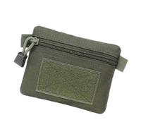 Portamonete - Cintura organizer in nylon per attrezzi - Versatile portafoglio da esterno in vita, porta carte di credito, , piccola borsa portaoggetti per escursioni all'aperto