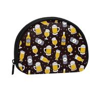 Portamonete con birra in bottiglia, grazioso mini portamonete da donna, piccolo portamonete