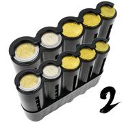 portamonete con classificatore di 5 monete. 1 nero+1 trasparente.Borsa di classe.Adatto per camerieri, taxi, venditori di strada, uomini di consegna. (2 portamonedas con clasificador)