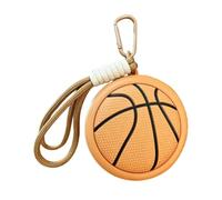 Portamonete Con Pallone Sportivo - Borsa Da Calcio Da Basket In Silicone | | La Borsa Compatta In Silicone Organizza Contanti, Auricolari E Piccoli Oggetti: Design Portachiavi Sportivo Per Scuola, Pales