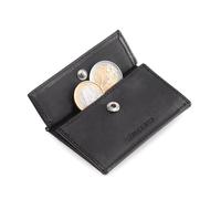 Portamonete con scheda di protezione RFID, ideale per ZNAP Slim Wallet 8 e 12, con bottone automatico