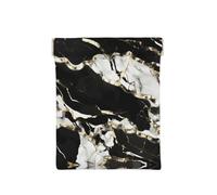 Portamonete con stampa tramonto viola palma organizzatore di monete porta cambio portafoglio piccolo viaggio monetine cambio cuffie, Struttura in marmo bianco e nero, Taglia unica, Moderno