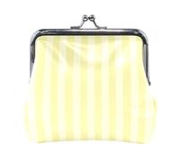 Portamonete conveniente di cuoio della piccola banda della banda gialla per le donne