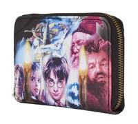Portamonete da collezione con cerniera Harry Potter Pietra filosofale 100% pelle