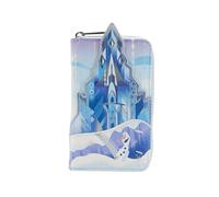 Portamonete da collezione con cerniera in ecopelle Frozen Castle, con licenza uf
