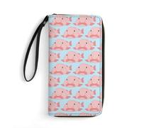 Portamonete Da Donna Blob Fish Pattern Porta Monete Multiuso Portafoglio Borsa Vintage Portafoglio In Pelle Per Uomo, Donna, Figlia