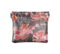 Portamonete da donna con rose rosse e fiori, borsa per monete, Rose Rosse Fiore, 4.3" x 3.7", Spremere
