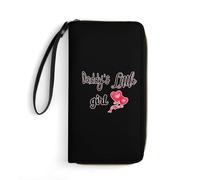 Portamonete Da Donna Daddy'S Little Girl Portafoglio In Pelle Morbido Porta Monete Squisito Clutch Piccolo Borsa Per Miglior Regalo, Donna, Insegnante