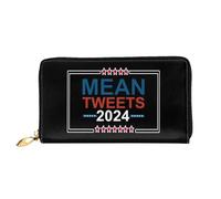 Portamonete Da Donna Funny Election Design Mean 2024 Portafoglio In Pelle Adatta Porta Monete Stile Retrò Piccolo Portafoglio Per Adolescente, Ragazze, Figlia