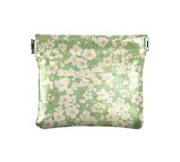 Portamonete da donna in pelle con fiori di ciliegio, comodo borsa per il trucco, borsa per cambiare, per ragazze e donne