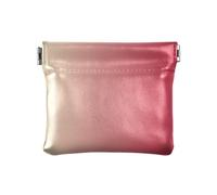 Portamonete da donna in pelle, organizer unico per oggetti personali per ragazze e signore, colore rosso sfumato, Sfumatura rossa., 1 size, Moderno/adattabile