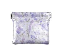Portamonete da donna in pelle viola chiaro lavanda borse fantasia trucco borsa cambiamento borsa per donne ragazze