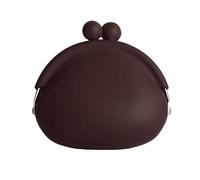 Portamonete da donna, in silicone, piccolo portamonete con chiusura a bacio, per monete, chiavi, rossetto e auricolari, mini portamonete e portamonete per la vita quotidiana, auto, viaggi, feste, Mini