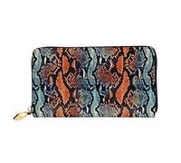 Portamonete Da Donna Python Snake Animal Portafoglio Morbido Portamonete Vintage Clutch Piccolo Borsa Per Insegnante, Adolescente, Migliore Amico