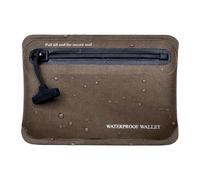 Portamonete da viaggio leggero con cerniera Design TPU Storage Bag Tiene la carta della moneta in modo sicuro pratico TPU Costruzione Sport Running Belt Bag, Marrone