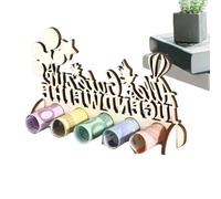 Portamonete di laurea, portamonete per regalo in contanti - Pannello da tavolo per la consacrazione dei giovani | Regalo d'argento di compleanno, decorazione di riempimento di auguri di festa s, 1