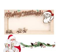 Portamonete di Natale, biglietti di Natale, biglietti di Natale, divertenti carte di denaro per le vacanze, squisite decorazioni natalizie, porta contanti per gli amanti delle vacanze e delle famiglie