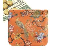 portamonete elegante mini portafoglio, compatto con cerniera, elegante porta carte leggero, per donne e ragazze, uso quotidiano, viaggi, shopping, borsa per organizzare piccoli trasporti, C