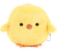 Portamonete giallo carino con cartoni animati, creativo a forma di pollo, avocado, borsa a forma di frutta per ragazze, mini borsa con cerniera, portamonete da donna, Giallo, Cartoni